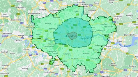 New Ulez Map Shows Plans To Extend Daily Charge In 2023 See If It