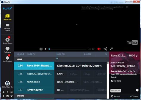 It is in internet radio/tv player category and is available to all software users as a free download. PlutoTV latest version - Get best Windows software