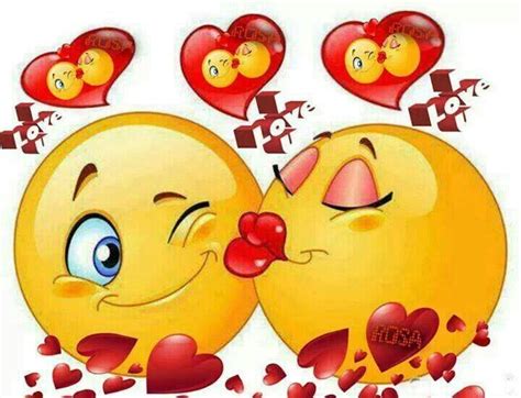 Image De Bisous Emoticone Amour Emoji Drôle