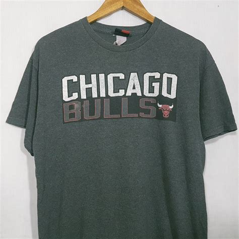 Vintage Chicago Bulls T Shirt Size L Etsy