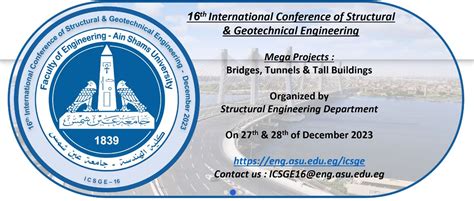 16th International Conference On Structural And Geotechnical