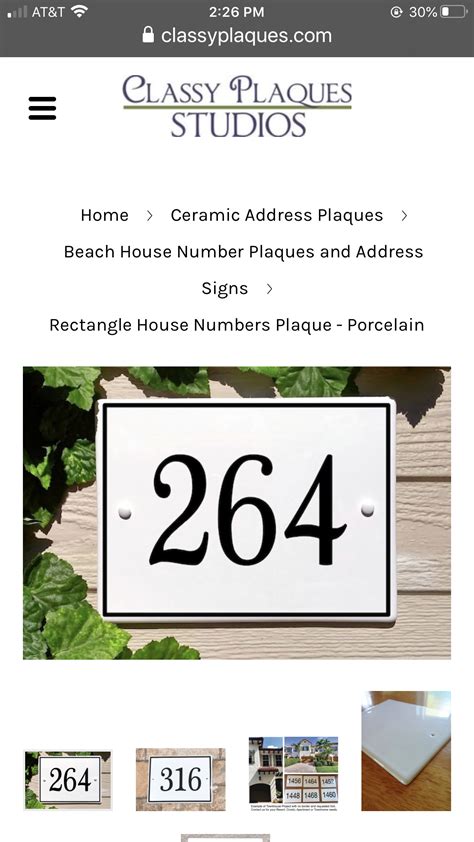 Pin By Annette Amy On Condo Beautification House Number Plaque