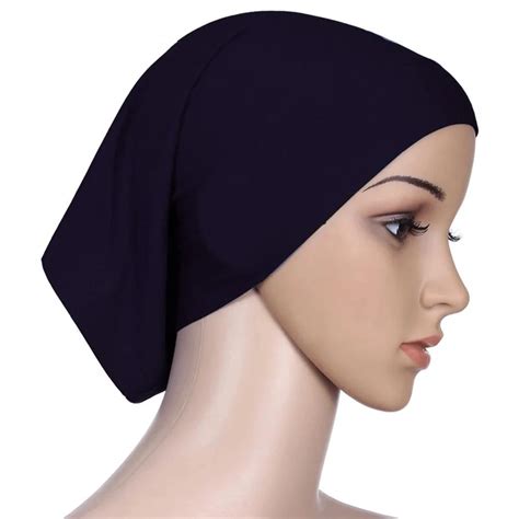 buy women s islamic muslim head scarf cotton soft turban underscarf hijab cover