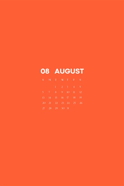 August Calendar 2023 August Calendar Calendar Background Study