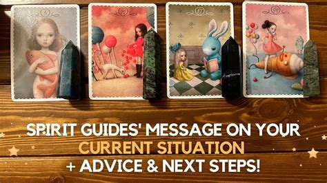Spirit Guides Message On Your Current Situation Advice And Next Steps 😇 🌞 Pick A Card Youtube