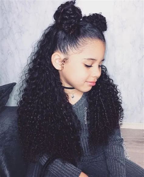 Simple Curly Mixed Race Hairstyles For Biracial Girls Mixed Up Mama