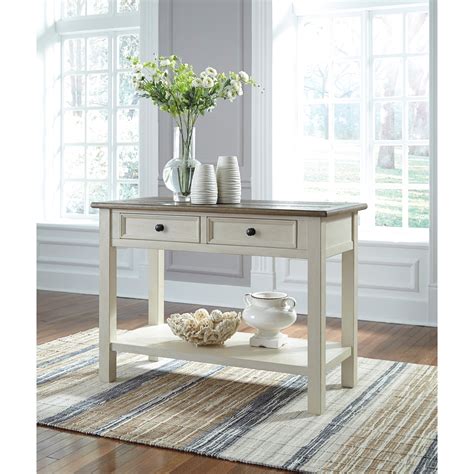 These ashley furniture sofa tables are available on multiple styles, finishes, sizes, etc contact us for the most current availability on this product. Signature Design by Ashley Bolanburg T637-4 Sofa Table ...