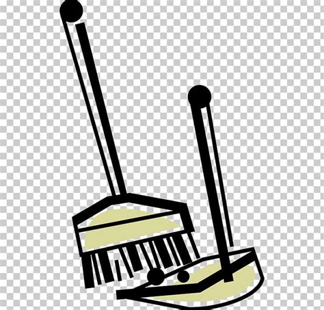 Dustpan Drawing Broom Graphics Png Clipart Artwork Black And White