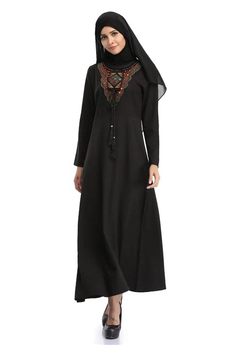 Buy Mz Garment Muslim Women Dress Sunday Best Long Sleeve Dresses Malaysia
