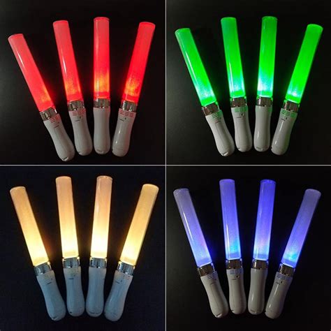 2 Pcs Led Light Sticks 15 Colors Light Sticks Light Sticks Concert Prop Q7p8 Ebay