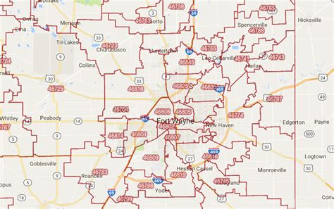 Fort Wayne Zip Code Map Printable Map With States The Best Porn Website