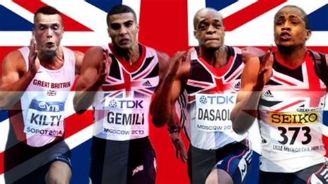British Athletics Championships Can Gb Men Match Sprint Kings Bbc Sport
