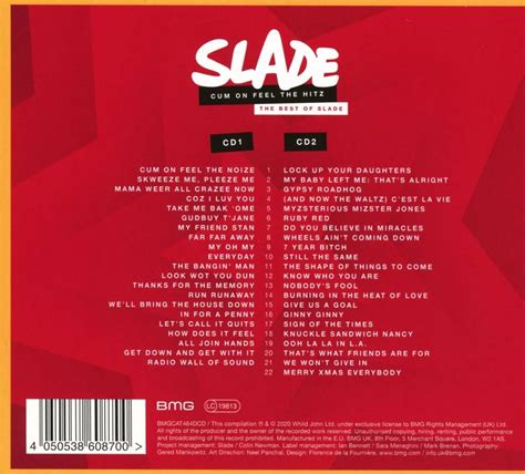 Slade Cum On Feel The Hitz The Best Of Slade 2 CDs Jpc De
