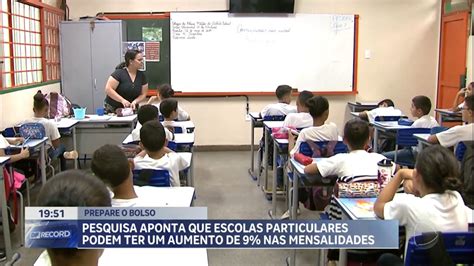 Escolas Particulares Podem Ter Aumento De 9 Nas Mensalidades