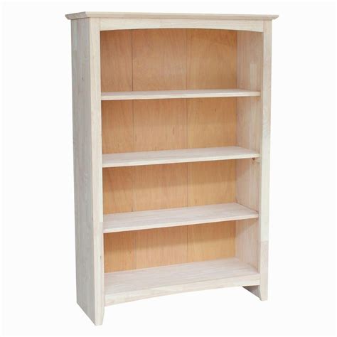 The 15 Best Collection Of Unfinished Bookcases