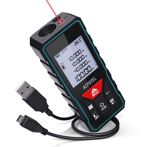 Laser Measure Acpotel 196ft Minft Laser Distance Meter With