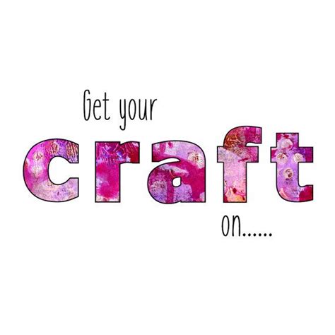Craft Quote Print Printable Craft Quote By Curiousartofmadamej Craft