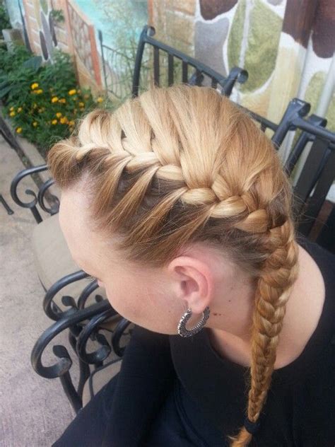 Most alluring braided hairdos for women 2. Sideways french braid. | Hair beauty, Hair inspiration ...