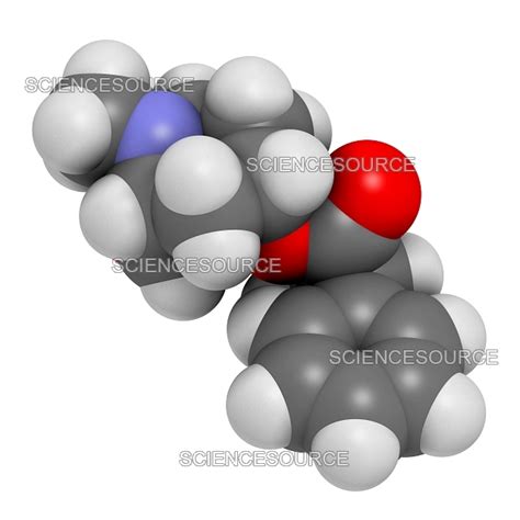 Scopolamine Anticholinergic Drug Molec Stock Image Science Source Images