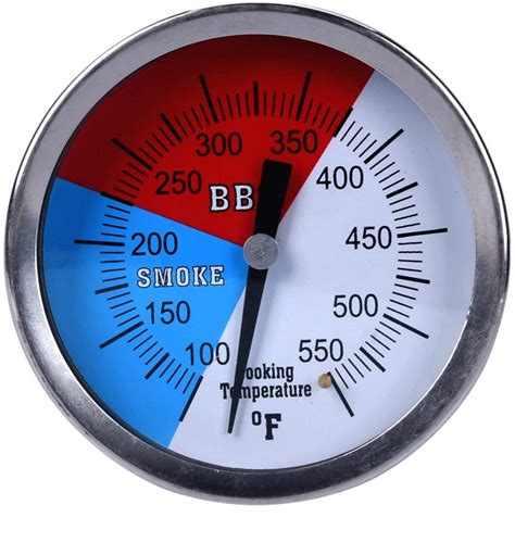 Buy Saf 3 Bbq Thermometer Gauge Charcoal Grill Pit Smoker Temperature