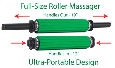 Thera Band Standard Roller Massager Green Adw Diabetes