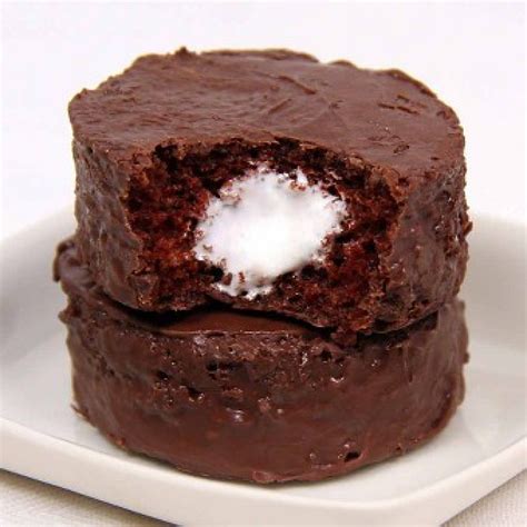 Chocolate Glazed Cream Filled Snack Cakes Recipe 2 Just A Pinch Recipes