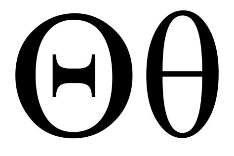 Theta Symbol And Its Meaning Theta Lettersign In Greek Alphabet And