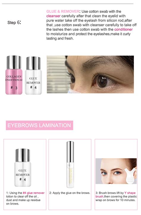 Professional Eyelash Lift Perm Eyebrow Lamination Kit Qinmei