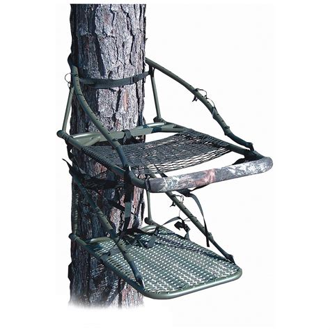 Ol Man Grand Aluminum Pro Series Climbing Tree Stand Mossy Oak