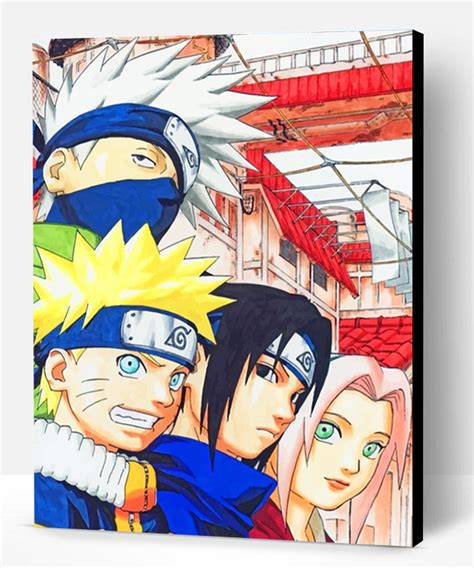 Team Minato And Team Kakashi New Paint By Numbers Paint By Numbers Pro