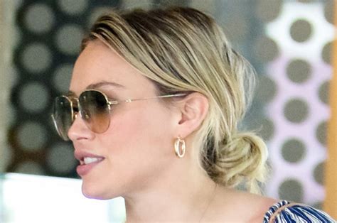 Hilary Duff Younger Sees Actress Flash Bare Boob In Braless Scene