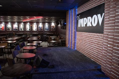 Main Showroom At Dc Improv Comedy Club And Restaurant Bar Club In In