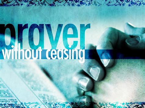 Prayer Without Ceasing Powerpoint Template Clover Media