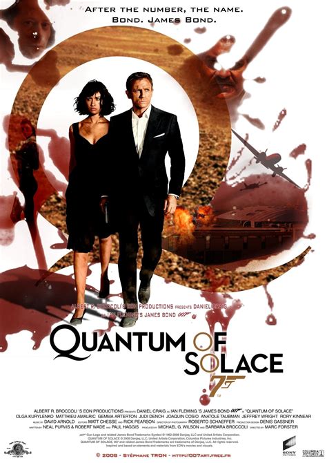 Quantum Of Solace Poster 22 James Bond Movie Posters James Bond