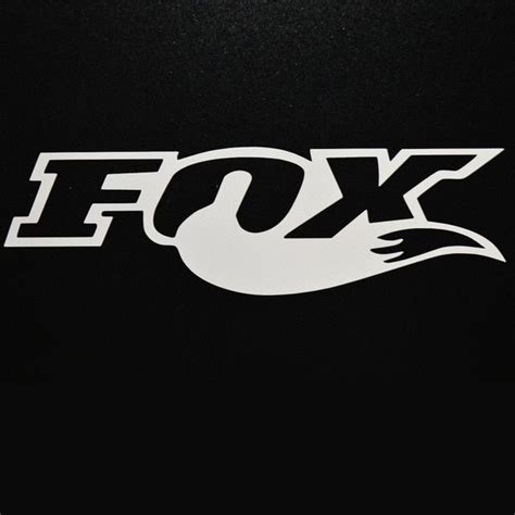 Fox Racing Motocross Window Sticker Vinyl Decal Dirt Bike Ktm On Bike