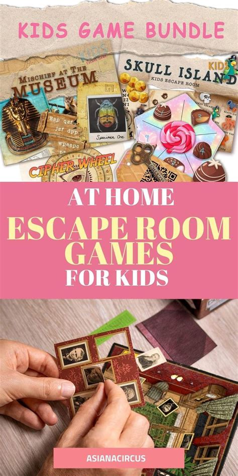 14 Best At Home Escape Room Games For Kids And Adults Games For Kids