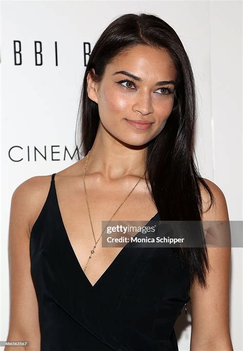 Model Shanina Shaik Attends The Cinema Society And Bobbi Brown With
