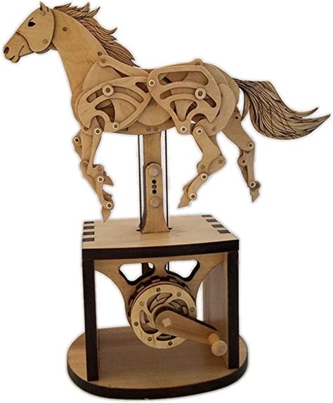 Abong Mechanical Horse Automaton Kit 3 D Puzzles Amazon Canada