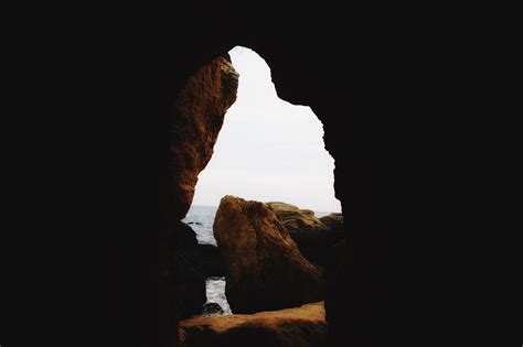 Cave Rocks Sea Free Photo On Pixabay Pixabay