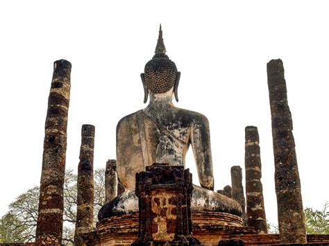 Buddha Statue Sukhothai Historical Park Free Stock Photo Public