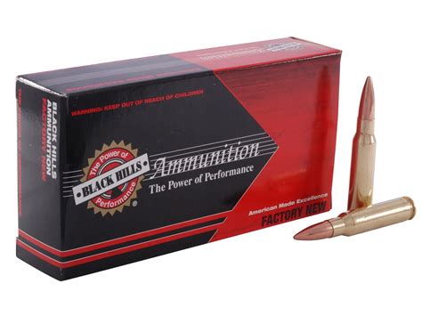 Black Hills Ammo 308 Winchester 175 Grain Match Hollow Point Boat Tail