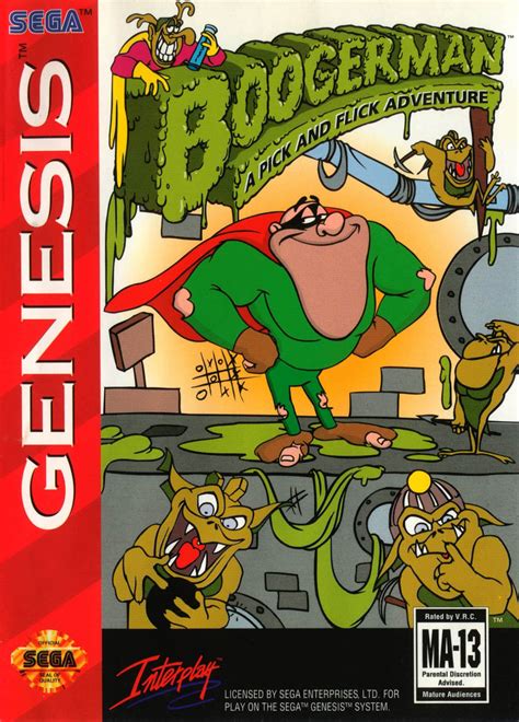 Boogerman A Pick And Flick Adventure Game Giant Bomb