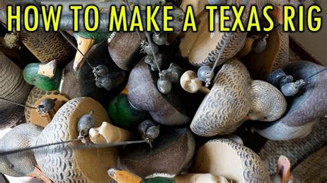 How To Texas Rig Decoys Hunting Boot Camp Youtube