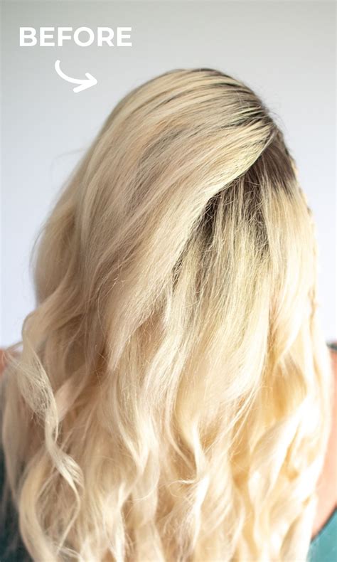 The Essential Guide To Getting Rid Of Brassy Blonde Hair At Home Bre Pea Blonde Hair At Home