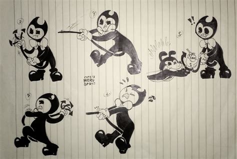 Bendy Careful Where To Whip The Whipper Tail By Ronsiturvy On Deviantart