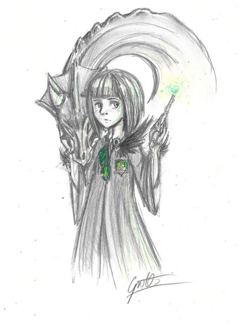 Slytherin Witch Oc By Gotashi Chan On Deviantart Slytherin