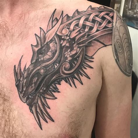 Celtic Dragon Tattoo Tattoo Ideas And Inspiration Celtic Dragon