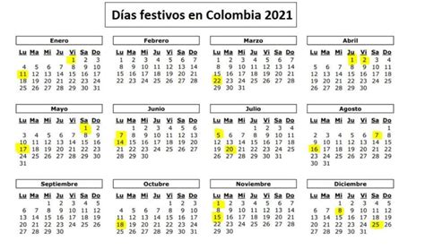 ☝días Especiales En Colombia Calendario 2022 Fechas