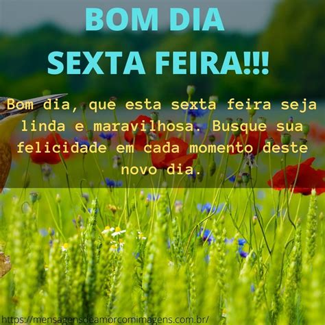 10 Imagens De Bom Dia Sexta Feira Abençoada Mensagens Lindas