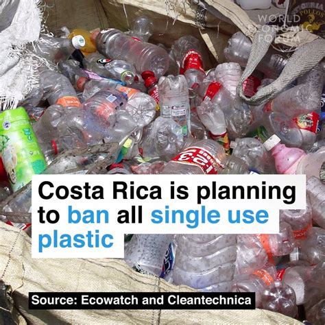 World Economic Forum Costa Rica Is Planning To Ban All Single Use Plastic